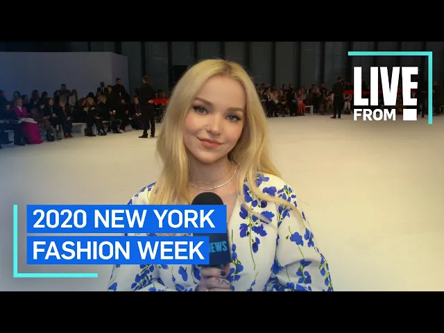 dove cameron picks top trends from nyfw 2020 | nyfw | e!red carpet & award shows